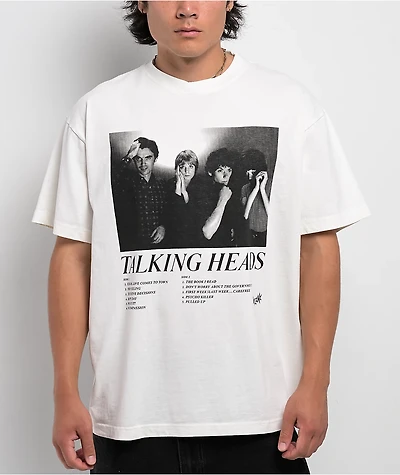 Welcome x Talking Heads Track List White T-Shirt