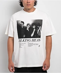 Welcome x Talking Heads Track List White T-Shirt