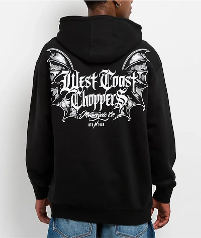 West Coast Choppers ATX 1969 Black Hoodie