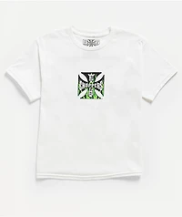 West Coast Choppers Fiery Fill White T-Shirt