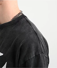 West Coast Choppers Front Cross Black Wash T-Shirt