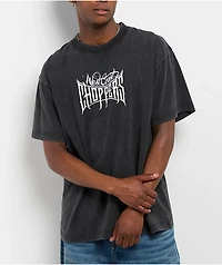 West Coast Choppers Long Beach CA Black Wash T-Shirt