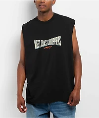West Coast Choppers Motorcycle Black Tank Top