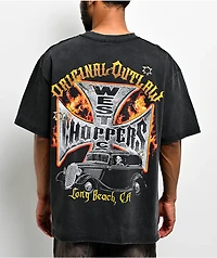 West Coast Choppers Original Outlaw Black Wash T-Shirt