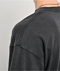 West Coast Choppers Shadow Black Wash 2fer Long Sleeve T-Shirt