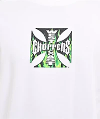 West Coast Choppers Weathered White T-Shirt