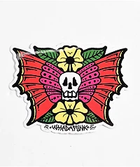 Whadafunk Butterfly Sticker