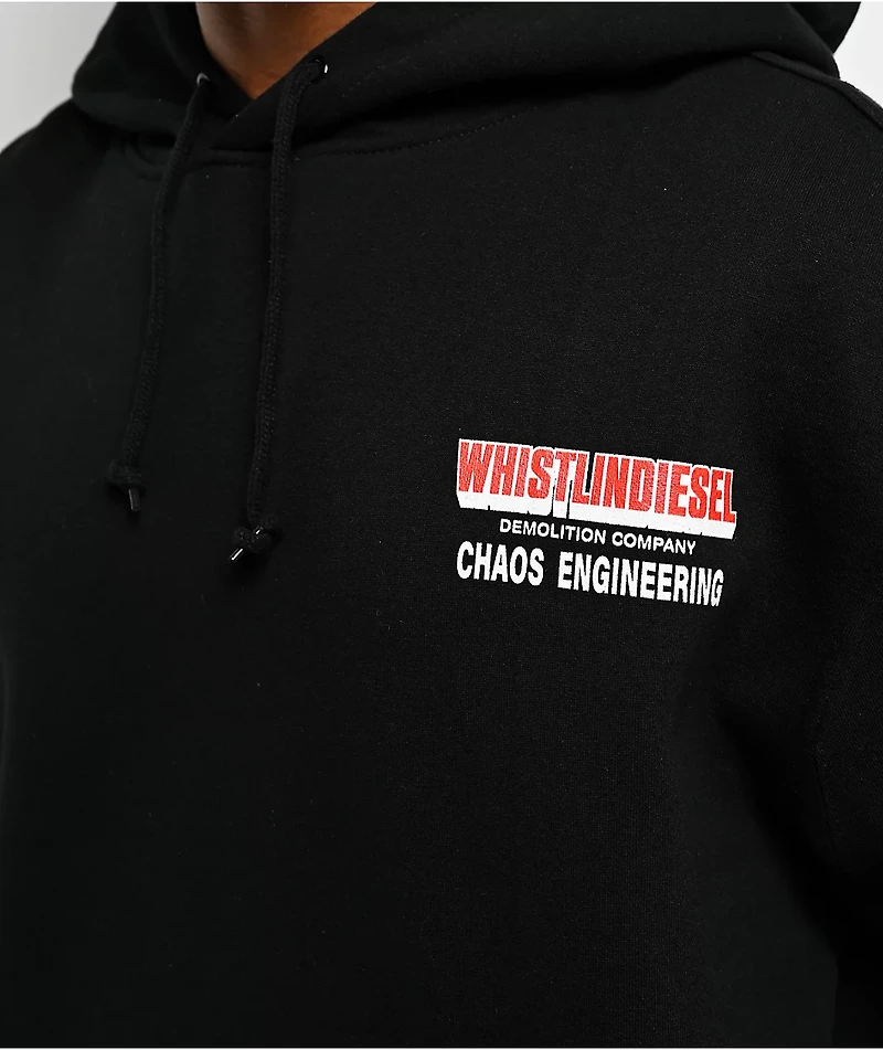 WhistlinDiesel Chaos Engineering Black Hoodie