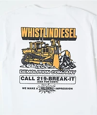 WhistlinDiesel Kids Break It White T-Shirt