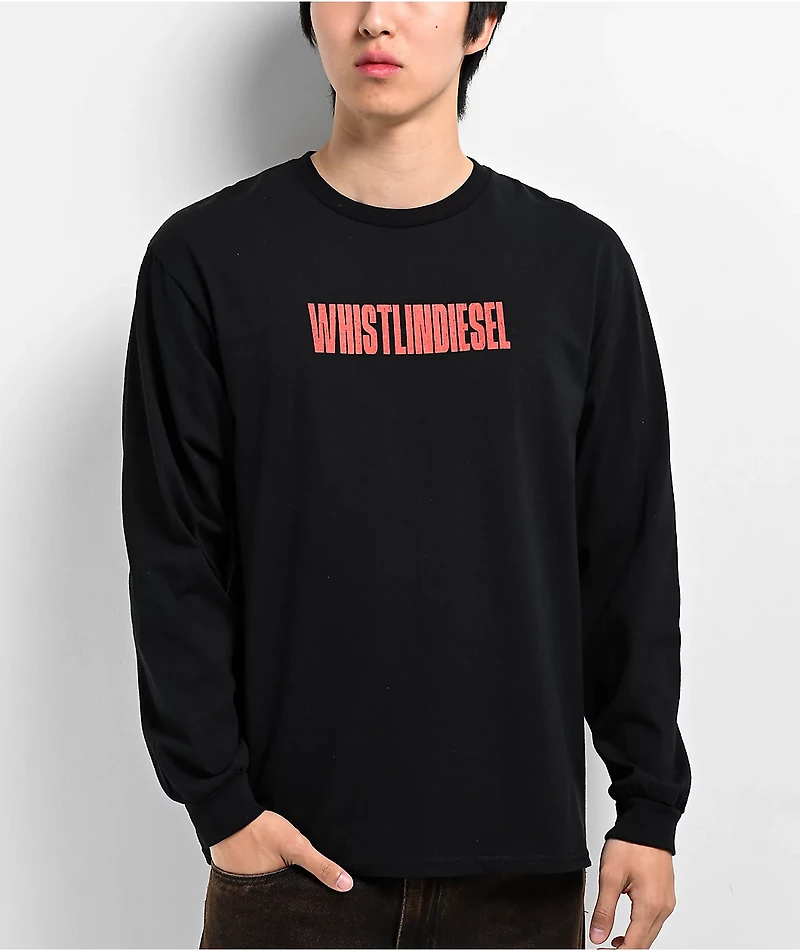 WhistlinDiesel The Movie Black Long Sleeve T-Shirt