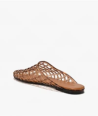 Wild Diva Agga Brown Mule Jelly Shoes