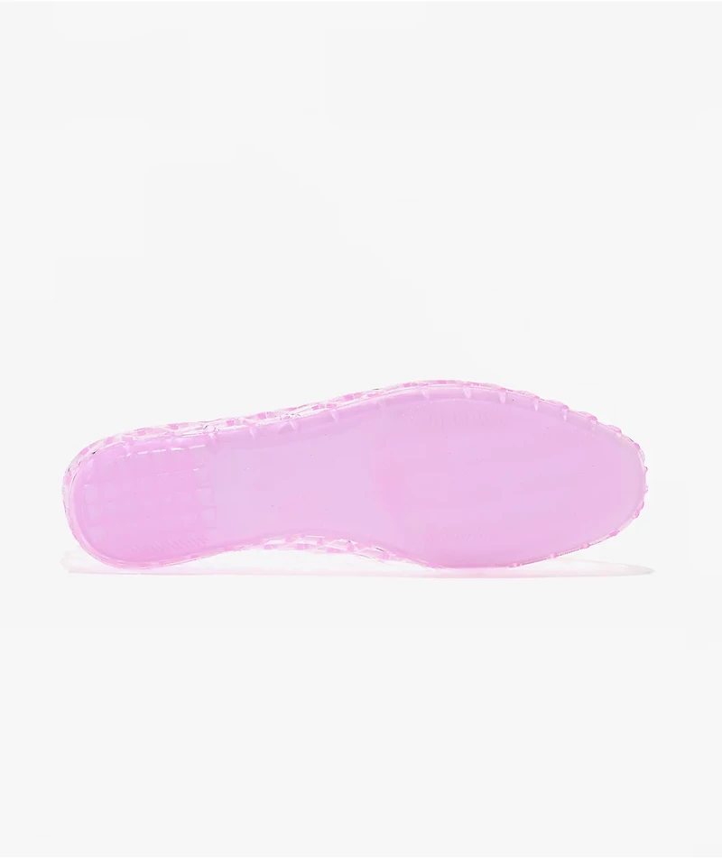 Wild Diva Suhana Pink Ballet Flat Jelly Shoes