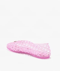 Wild Diva Suhana Pink Ballet Flat Jelly Shoes