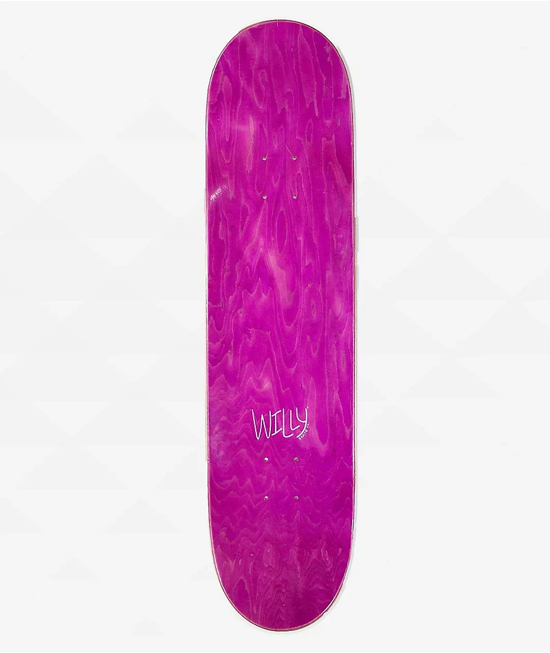 Willy Skate Co. Drip Drop 8.0" Skateboard Deck