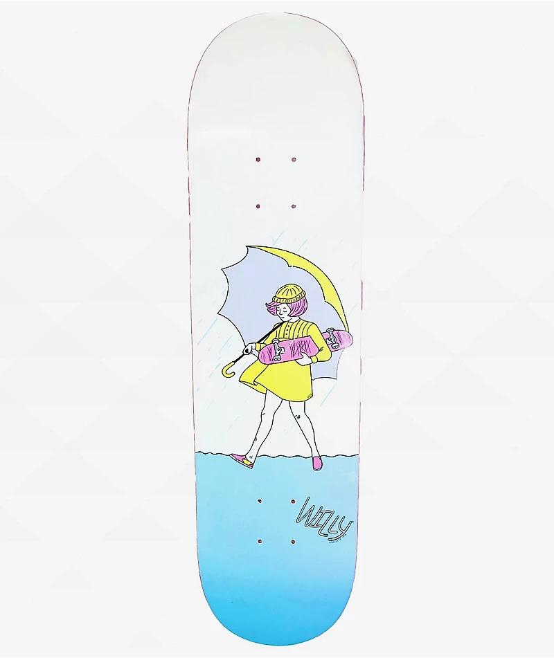 Willy Skate Co. Drip Drop 8.0" Skateboard Deck