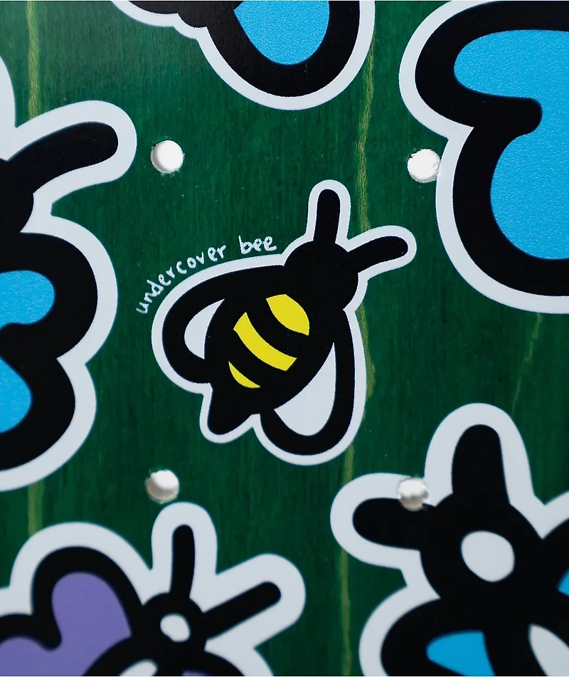 Willy Skate Co. Undercover Bee 8.5" Skateboard Deck