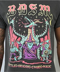 Wizard Of Barge BDSM Black Wash T-Shirt