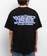 Wizard Trees Born + Grown Black T-Shirt
