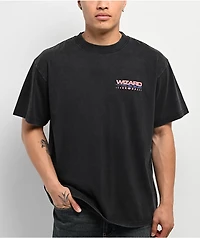 Wizard Trees Born And Grown Black Wash T-Shirt