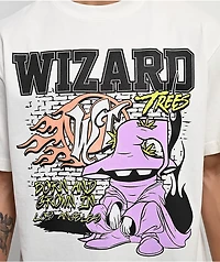 Wizard Trees Crouch White T-Shirt