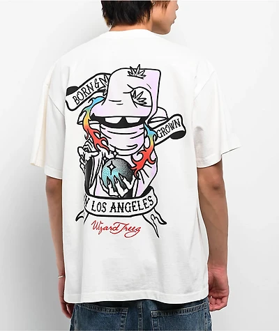 Wizard Trees Tattoo White t-Shirt