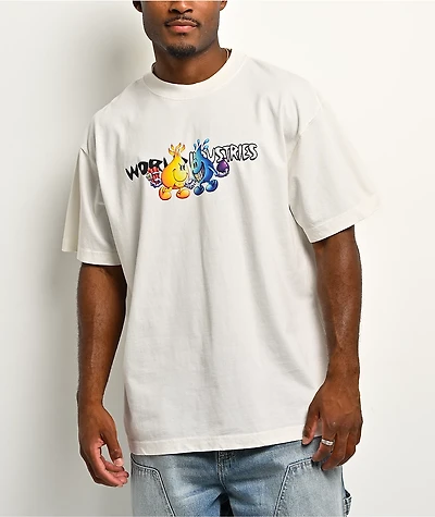 World Industries Best Friends White T-Shirt