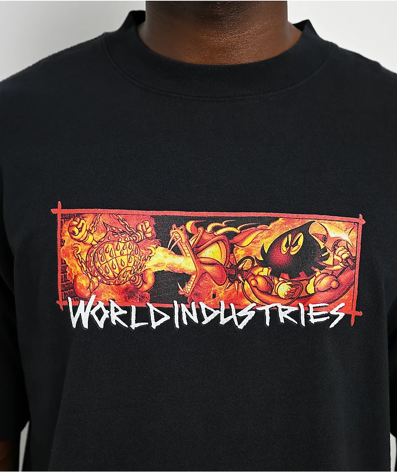World Industries D&D Black T-Shirt