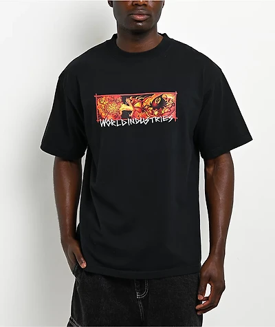 World Industries D&D Black T-Shirt