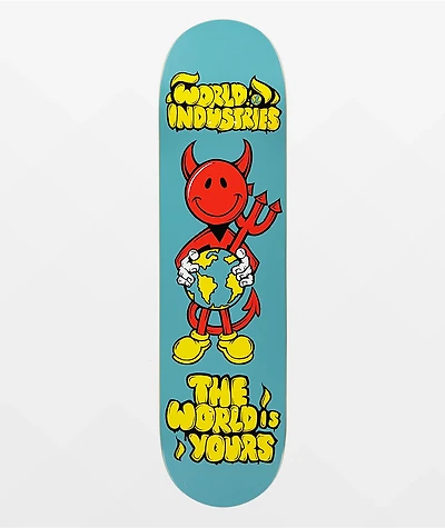 World Industries Devilman World Is Yours 8.25" Skateboard Deck