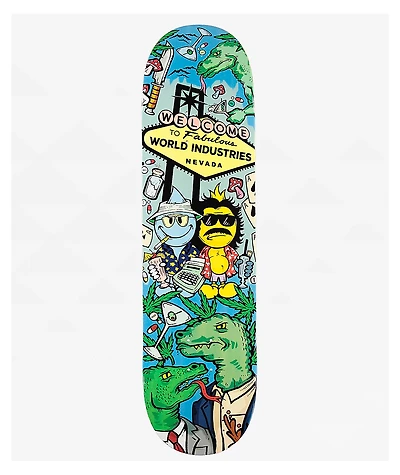 World Industries Fear And Loathing 8.25" Skateboard Deck
