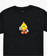 World Industries Kids Flame Boy Black T-Shirt