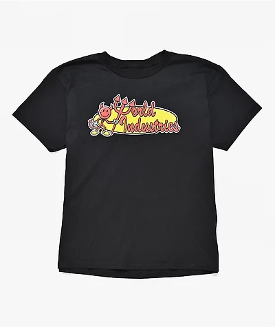 World Industries Kids Oval Black T-Shirt