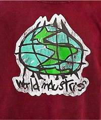 World Industries Scribble Red Wash T-Shirt