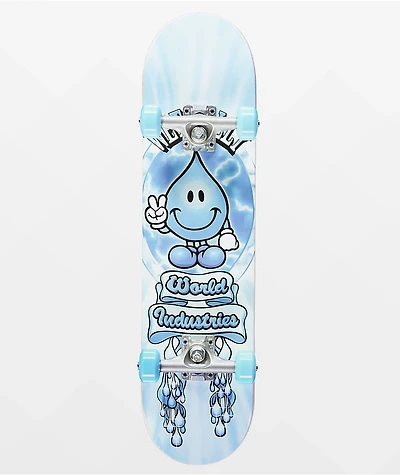 World Industries Wet Willy Icon 7.25" Soft Top Skateboard Complete