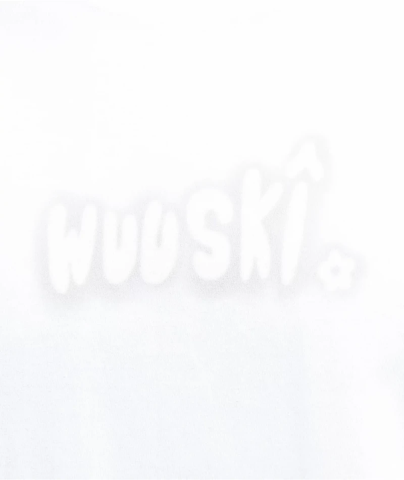 Wuuski Flower White T-Shirt