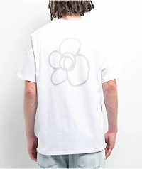 Wuuski Flower White T-Shirt