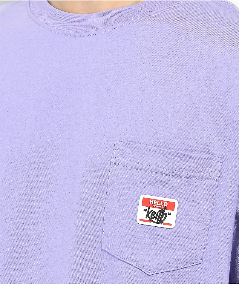 XLARGE Keith Purple Pocket T-Shirt