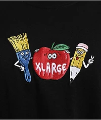 XLARGE Paint Logo Black T-Shirt