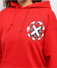 XPLR Apparitions Red Hoodie