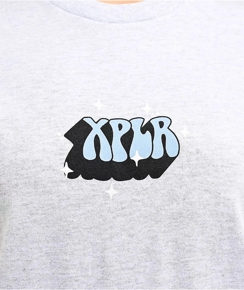 XPLR Currently Fighting Demons Crystal Ball Ash T-Shirt