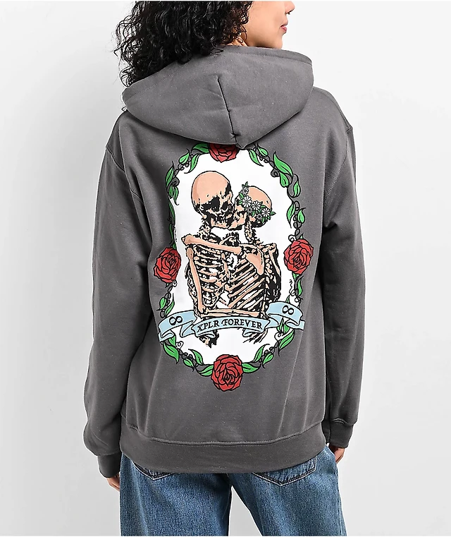 XPLR Deadly Love Charcoal Hoodie at Coquitlam Centre in