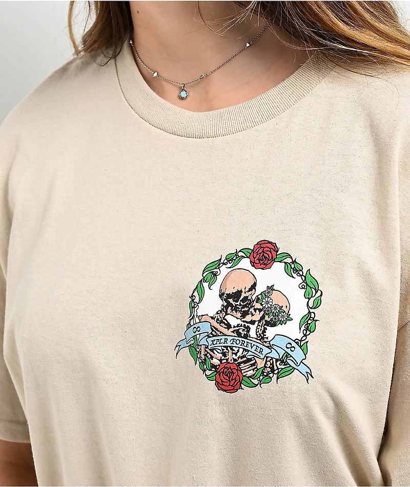 XPLR Deadly Love Sand T-Shirt