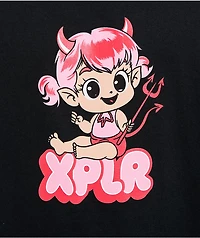 XPLR Devil Girl Black T-Shirt