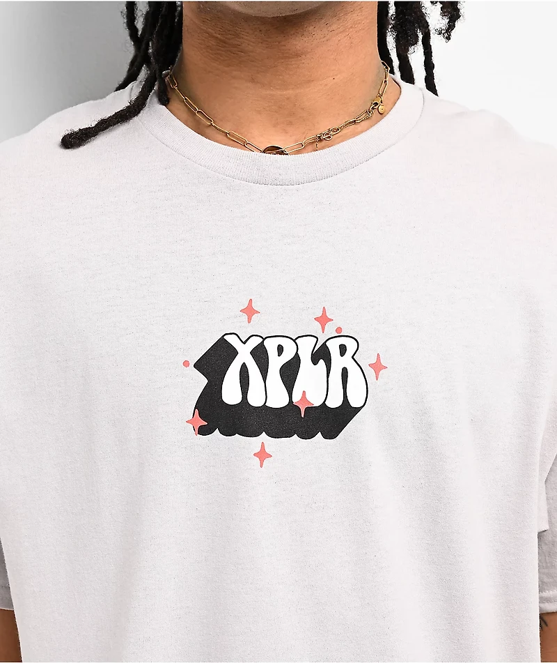 XPLR Fighting Demons Grey T-Shirt