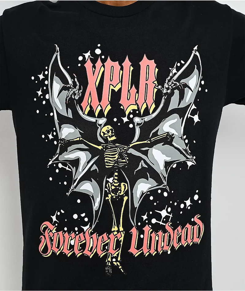 XPLR Forever Undead Black T-Shirt