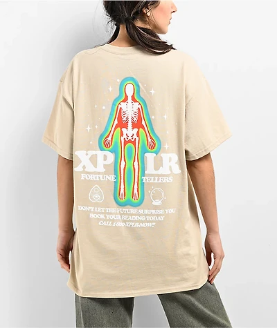 XPLR Fortune Teller Sand T-Shirt
