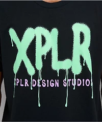 XPLR Graffiti Black T-Shirt