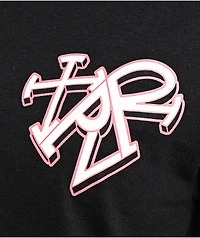 XPLR Haunted Heart Black Long Sleeve T-Shirt