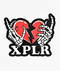 XPLR Heartbreak Sticker