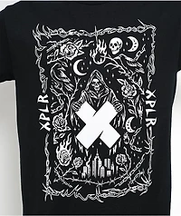 XPLR Horror City Black T-Shirt